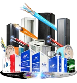 ผลิตภัณฑ์ LINK - สายเคเบิล ตู้ Rack และอุปกรณ์เครือข่าย